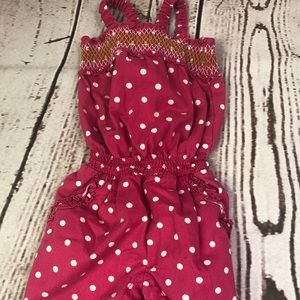 Pink polka dot jumper